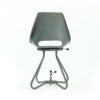 Grey Fiberglass & Metal Tram Chairs By Miroslav Navratil For Vertex, 1960s