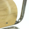 Tubular Chair With Molded Plywood, Mart Stam Design For Thonet, Czechoslovakia Circa 1950s