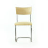Tubular Chair With Molded Plywood, Mart Stam Design For Thonet, Czechoslovakia Circa 1950s