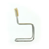 Tubular Chair With Molded Plywood, Mart Stam Design For Thonet, Czechoslovakia Circa 1950s