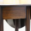 Georgian Style Large Drop-Leaf Mahogany Dining Table from Nordiska Kompaniet