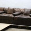 Vintage Brown Modular Patchwork Leather Sofa DS88, De Sede, 1970s, Switzerland