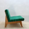 Midcentury Swedish Teak and Beechwood Sofa or Daybed by Gustaf Hiort Af Ornäs
