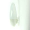 Two Rare All White Wall Lamps In White Opaline Glass, Czechoslovakia, Circa 1960