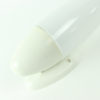 Two Rare All White Wall Lamps In White Opaline Glass, Czechoslovakia, Circa 1960