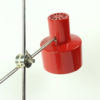 Red Industrial Office Lamp By Jan Suchan For Elektrosvit, Czechoslovakia, 1967