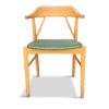8 Midcentury Swedish Beechwood Dining Chairs by Ferdinand Lundquist for Gemla