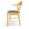 8 Midcentury Swedish Beechwood Dining Chairs by Ferdinand Lundquist for Gemla