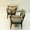 Teak Pair of the Kamin chair by Kayser & Relling, Norway 1950s