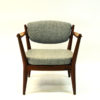 Teak Pair of the Kamin chair by Kayser & Relling, Norway 1950s