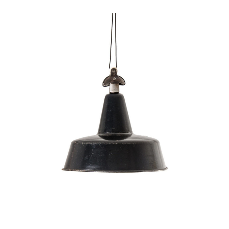 Bauhaus Enameled Ceiling Lamp