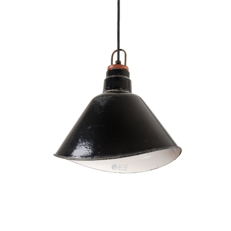 Art Deco Enamel Lamp by LBL