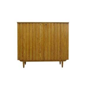 Rare Swedish Pine Cabinet by Goran Malmvall for Svensk Fur, 1950s