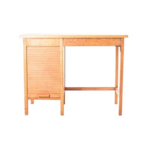 Children's desk with a roller blind Poland from the 1960s