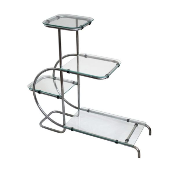 1930's Bauhaus Tubular Flower Stand