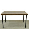 Vintage Wengé Dining Table Weert te21’t by Martin Visser for SPECTRUM,1959 Vintage Wengé Dining Table Weert te21’t by Martin Visser for SPECTRUM,1959