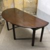 Georgian Style Large Drop-Leaf Mahogany Dining Table from Nordiska Kompaniet