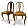 Set of Two Swedish Satin Birch Chairs, 1910s