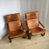 Vintage Cognaс Leather Poäng Chair by Noboru Nakamura for Ikea, 1999