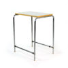 Chrome And Formica Side Table, Czechoslovakia Circa 1960 Chrome And Formica Side Table, Czechoslovakia Circa 1960