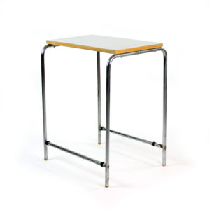 Chrome And Formica Side Table, Czechoslovakia Circa 1960