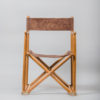 Director Chair In Beech And Leather