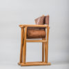 Director Chair In Beech And Leather