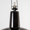 German Glazed Ceiling Lamp