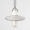 Small Enameled Vintage Lamp