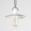 Small Enameled Vintage Lamp