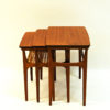 Set of three Teak Insert tables by Erling Torvits for HM, 1960s Denmark