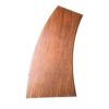 Midcentury Danish Teak Coffee Table with Curved Desk, 1950s