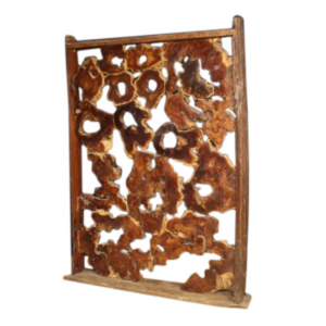 Room divider / sculpture in wood