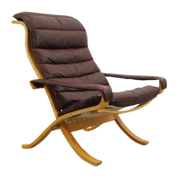 Vintage Scandinavian Flex Lounge Chair by Ingmar Relling for Westnofa, 1970s Vintage Scandinavian Flex Lounge Chair by Ingmar Relling for Westnofa, 1970s