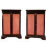 Pair of Italian wooden bookcases in Renaissance style Pair of Italian wooden bookcases in Renaissance style