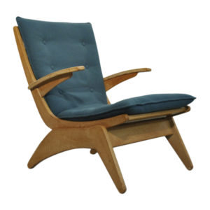 Oak Armchair by Jan Den Drijver for De Ster Gelderland, 1950s