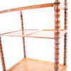 Danish Bobbin Trolley with blocked wooden pattern.