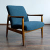 Vintage GFM-64 Armchair & Ottoman Set by Edmund Homa, 1960s