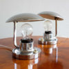 Czech Functionalist Table Lamps by Josef Hurka for Napako, 1930s, Set of 2