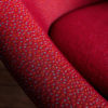 German Fabric and Metal Swivel Chairs, 1960s, Set of 2