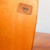 Vintage German Wooden Clock from Weimar, 1960s Vintage German Wooden Clock from Weimar, 1960s