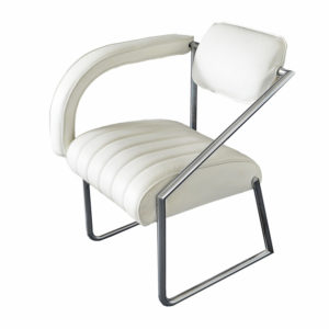 Easy chair designed by Eileen Gray "Non Conformist", 1926. Vereinigte Werkstätten Munich, 1970s.