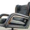Leather Swivel Chair, 1970s Leather Swivel Chair, 1970s