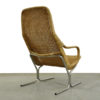Vintage Rattan Model 514C Armchair by Dirk Van Sliedregt for Gebroeders Jonkers, 1960s Vintage Rattan Model 514C Armchair by Dirk Van Sliedregt for Gebroeders Jonkers, 1960s