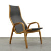 Vintage Kurva Lamino Lounge Chairs by Yngve Ekström for Swedese, 1960s