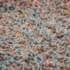 Handtufted carpet in wool & linen, designed by Kerstine Kjaerholm, Denmark - 2000