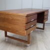 Kai Kristiansen desk in rosewood with aluminium details - Model EP 401 - Denmark - 1960's