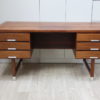 Kai Kristiansen desk in rosewood with aluminium details - Model EP 401 - Denmark - 1960's