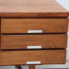 Kai Kristiansen desk in rosewood with aluminium details - Model EP 401 - Denmark - 1960's