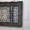 Handmade rya carpet with geometric patterns- 100% wool - Sweden - 1960's